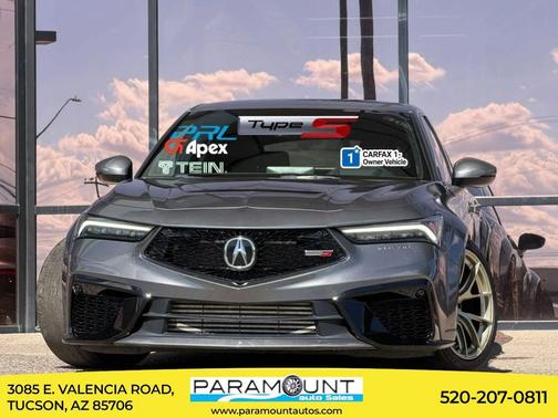 Liquid Carbon Metallic 2024 Acura Integra Type S