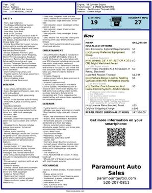 2017 Cadillac XT5 Luxury