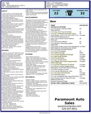 2015 GMC Terrain SLT-1