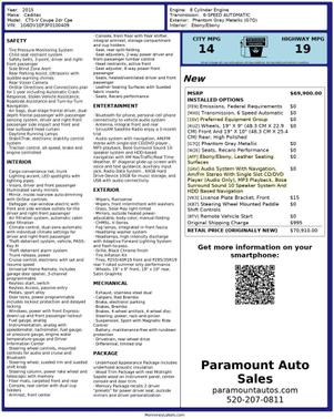 2015 Cadillac CTS-V Base