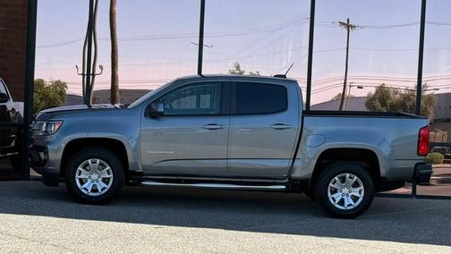 Satin Steel Metallic 2021 Chevrolet Colorado LT