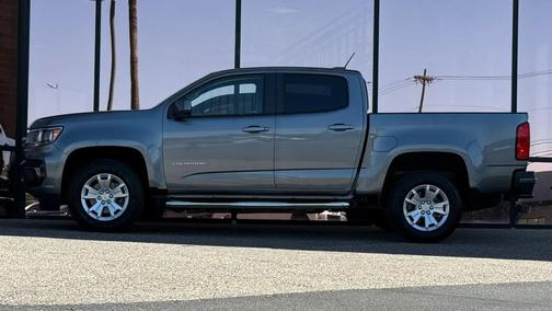 Satin Steel Metallic 2021 Chevrolet Colorado LT