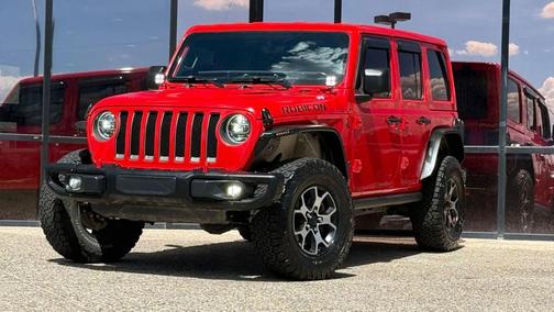 Firecracker Red Clearcoat 2020 Jeep Wrangler Unlimited Rubicon