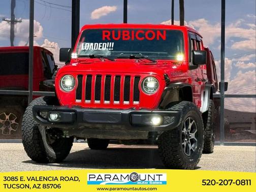 Firecracker Red Clearcoat 2020 Jeep Wrangler Unlimited Rubicon