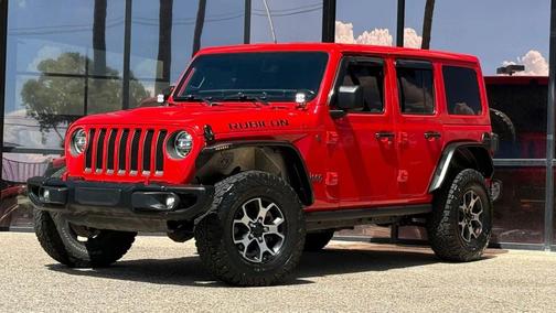 Firecracker Red Clearcoat 2020 Jeep Wrangler Unlimited Rubicon