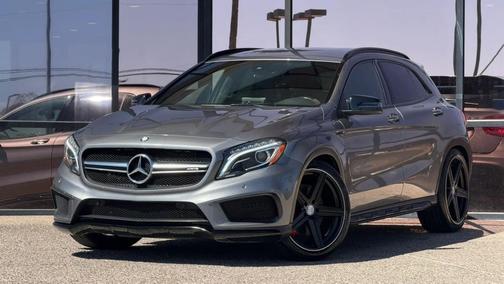 Silver 2016 Mercedes-Benz AMG GLA AMG GLA 45 4MATIC