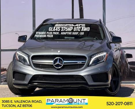 Silver 2016 Mercedes-Benz AMG GLA AMG GLA 45 4MATIC