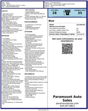 2016 Honda HR-V EX-L w/Navigation