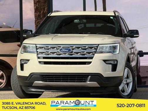 Platinum Dune Metallic Tri-Coat 2018 Ford Explorer XLT