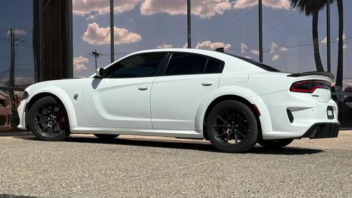 White Knuckle Clearcoat 2021 Dodge Charger SRT Hellcat