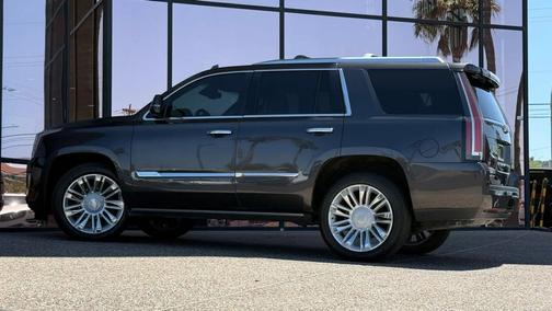 Dark Granite Metallic 2016 Cadillac Escalade Platinum