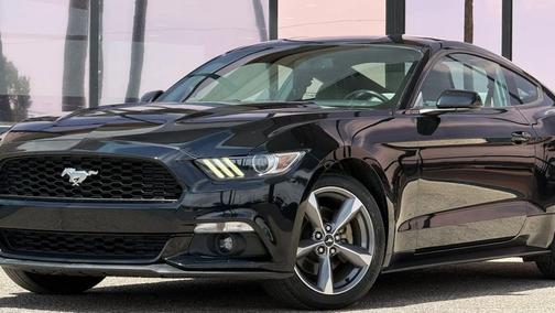 Shadow Black 2016 Ford Mustang EcoBoost