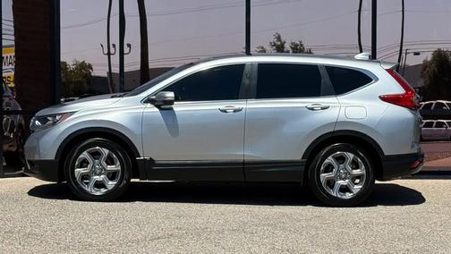 Lunar Silver Metallic 2017 Honda CR-V EX-L
