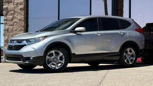 Lunar Silver Metallic 2017 Honda CR-V EX-L