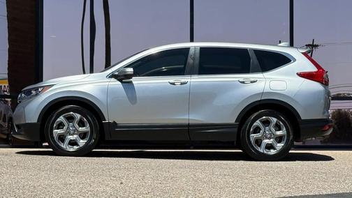 Lunar Silver Metallic 2017 Honda CR-V EX-L