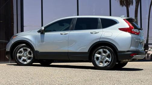 Lunar Silver Metallic 2017 Honda CR-V EX-L