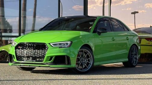 Green 2020 Audi RS 3 TFSI quattro S tronic