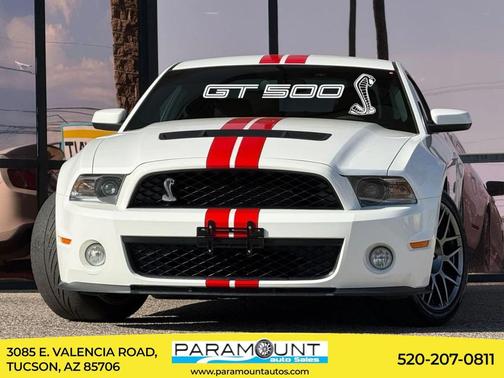 Performance White 2012 Ford Shelby GT500 Base