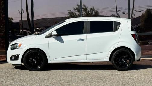 Summit White 2013 Chevrolet Sonic LTZ