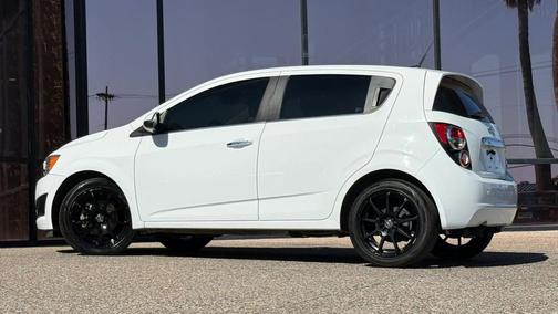 Summit White 2013 Chevrolet Sonic LTZ