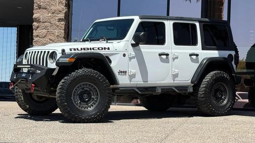 Bright White Clearcoat 2018 Jeep Wrangler Unlimited Rubicon