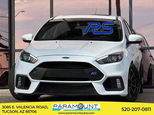 Frozen White 2016 Ford Focus RS Base