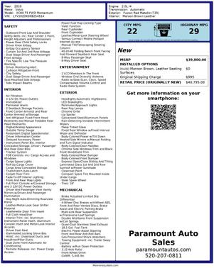 2019 Volvo XC60 T5 Momentum