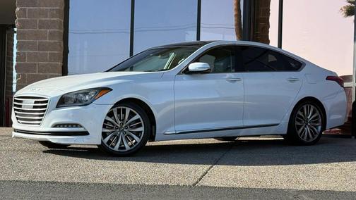 Casablanca White 2017 Genesis G80 5.0 Ultimate