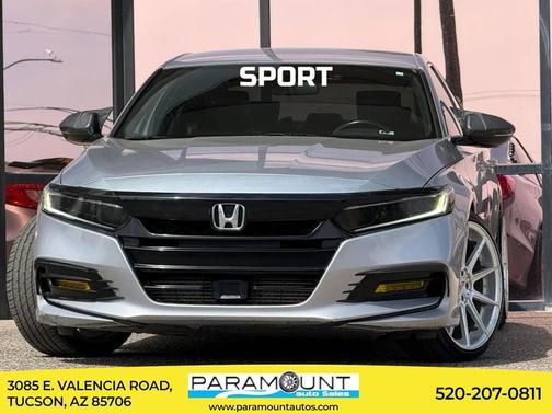 Lunar Silver Metallic 2018 Honda Accord Sport