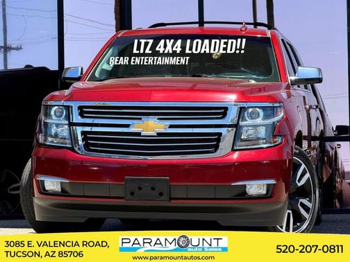 Siren Red Tintcoat 2016 Chevrolet Tahoe LTZ