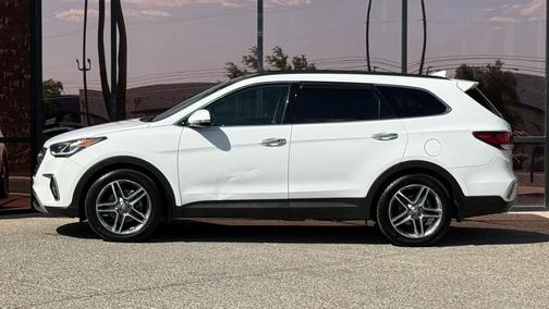 Monaco White 2018 Hyundai SANTA FE SE Ultimate