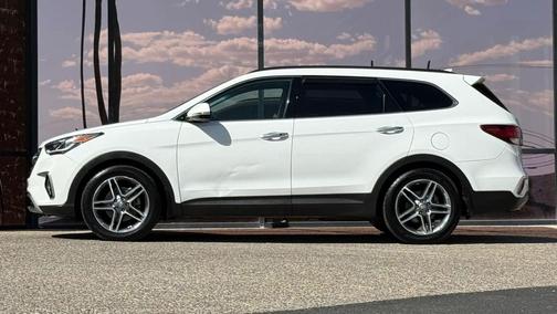 Monaco White 2018 Hyundai SANTA FE SE Ultimate