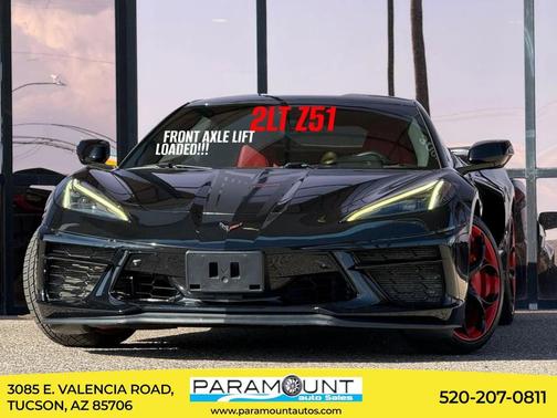 Black 2023 Chevrolet Corvette Stingray w/2LT