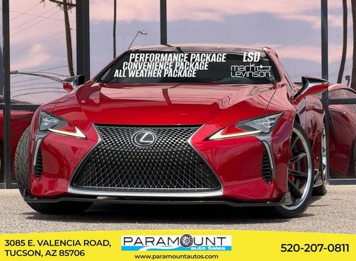 Infrared 2018 Lexus LC 500 Base