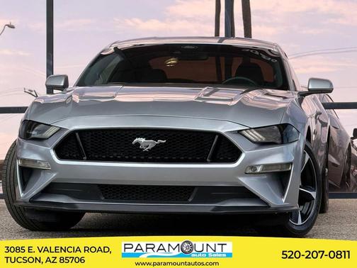 Iconic Silver Metallic 2021 Ford Mustang EcoBoost