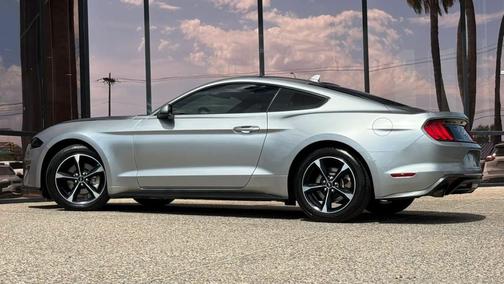 Iconic Silver Metallic 2021 Ford Mustang EcoBoost