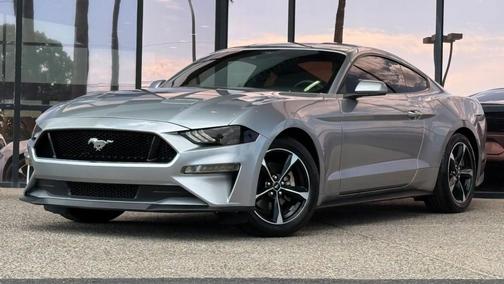 Iconic Silver Metallic 2021 Ford Mustang EcoBoost