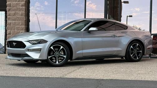 Iconic Silver Metallic 2021 Ford Mustang EcoBoost