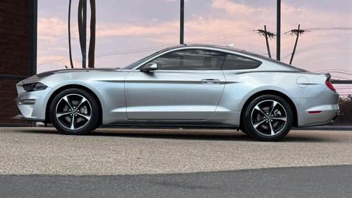 Iconic Silver Metallic 2021 Ford Mustang EcoBoost