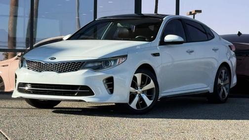 Snow White Pearl 2016 Kia Optima SX Turbo