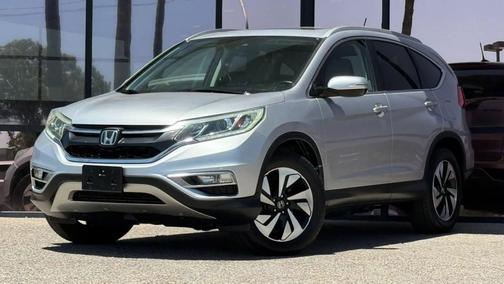 Alabaster Silver Metallic 2016 Honda CR-V Touring