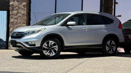 Alabaster Silver Metallic 2016 Honda CR-V Touring