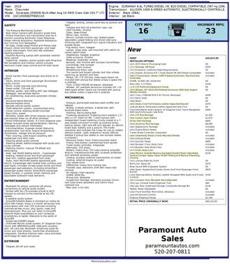 2015 Chevrolet Silverado 2500 LTZ