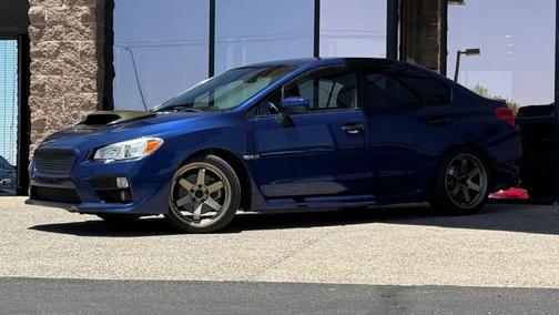 Lapis Blue Pearl 2017 Subaru WRX Premium