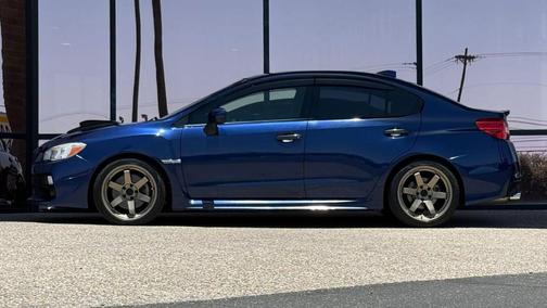 Lapis Blue Pearl 2017 Subaru WRX Premium
