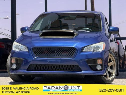 Lapis Blue Pearl 2017 Subaru WRX Premium