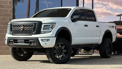 Glacier White 2022 Nissan Titan PRO-4X
