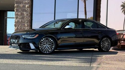 Black 2014 Audi S6 4.0T Prestige