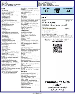 2024 BMW M4 Competition xDrive