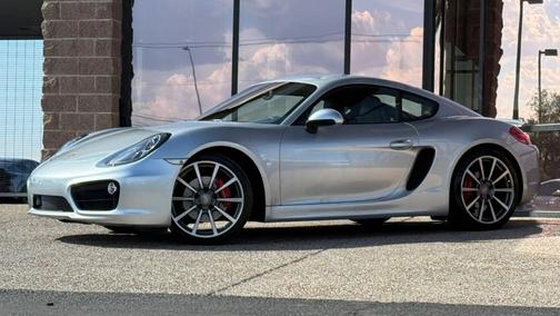 Rhodium Silver Metallic 2014 Porsche Cayman S
